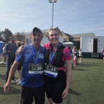 Neil and Mollie complete the Ipswich Half Marathon for 21 Young Hearts